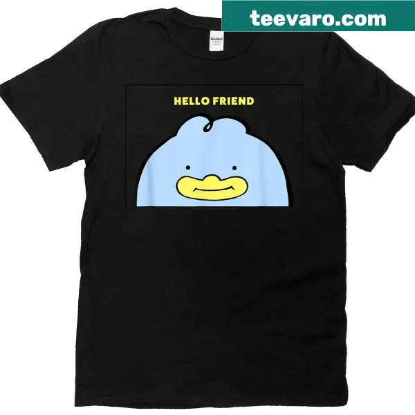 Friendly Halloween card portrait graphic t-shirt