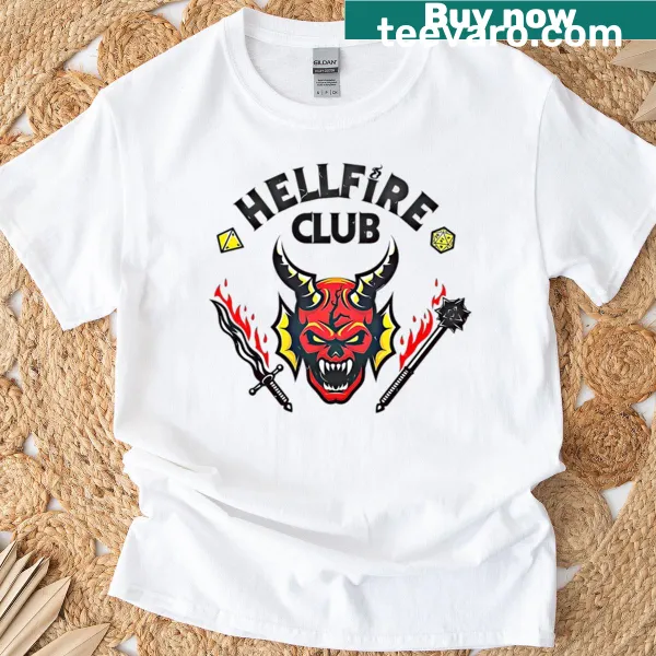Hellfire Club t-shirt featuring the club's emblem