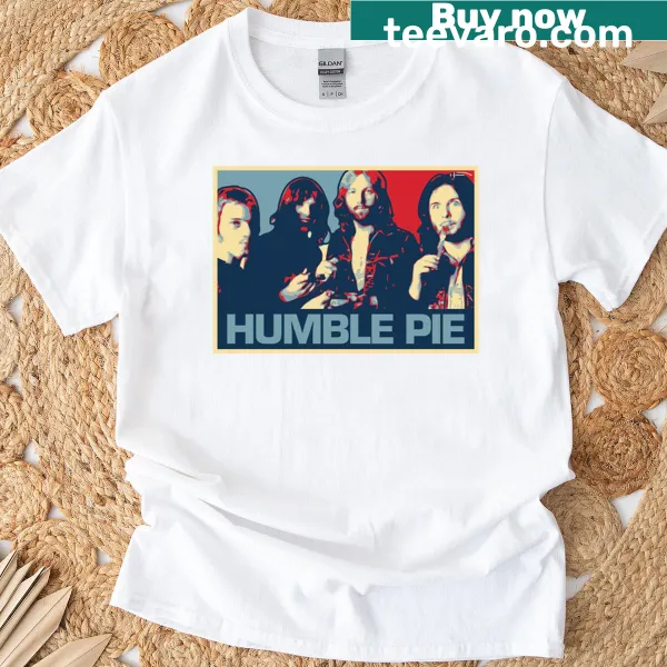 Whimsical t-shirt featuring a graphic of 'Humble Pie'