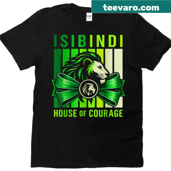 Emblematic design for Isibindi House t-shirt promoting courage