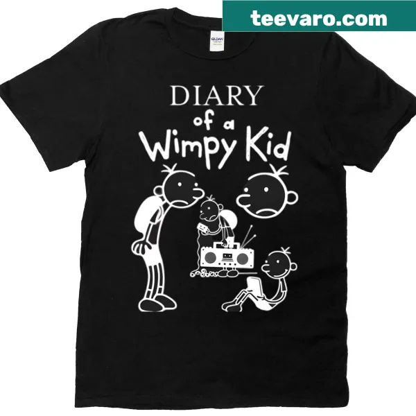 Vintage cartoon movie logo design for kids t-shirt