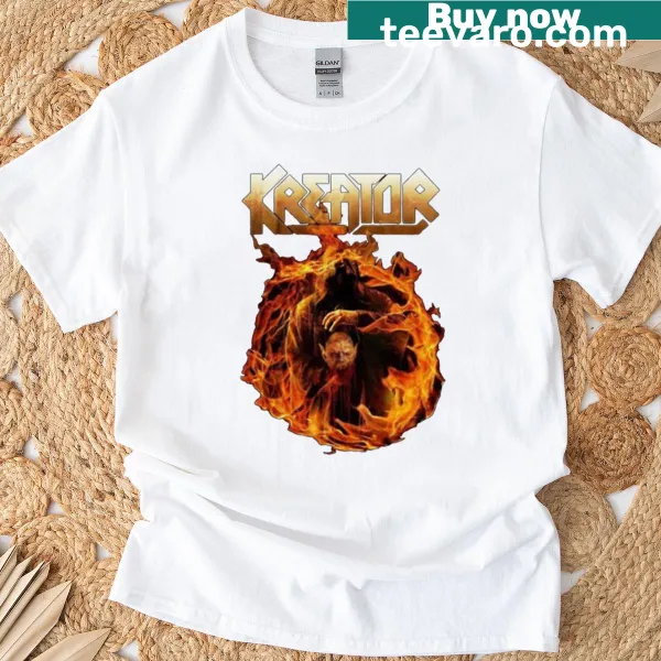 Kreator Band t-shirt with vintage logo design