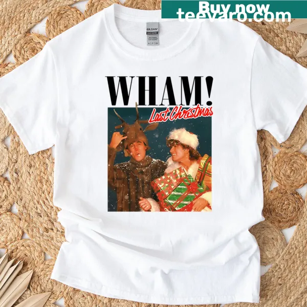 Vintage Last Christmas album T-shirt with retro design
