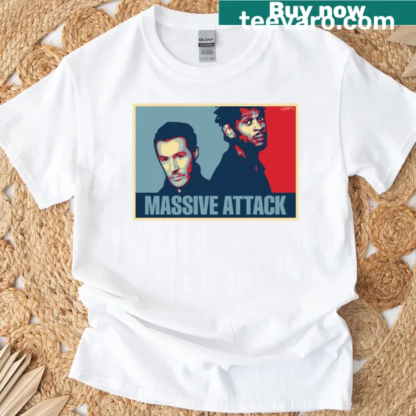 Vintage T-shirt featuring Massive Attack logo