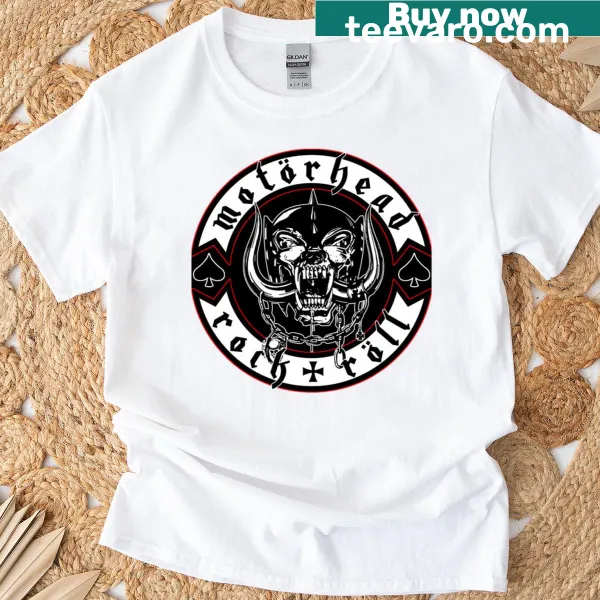 Emblem graphic T-shirt featuring Motorhead and Slipknot