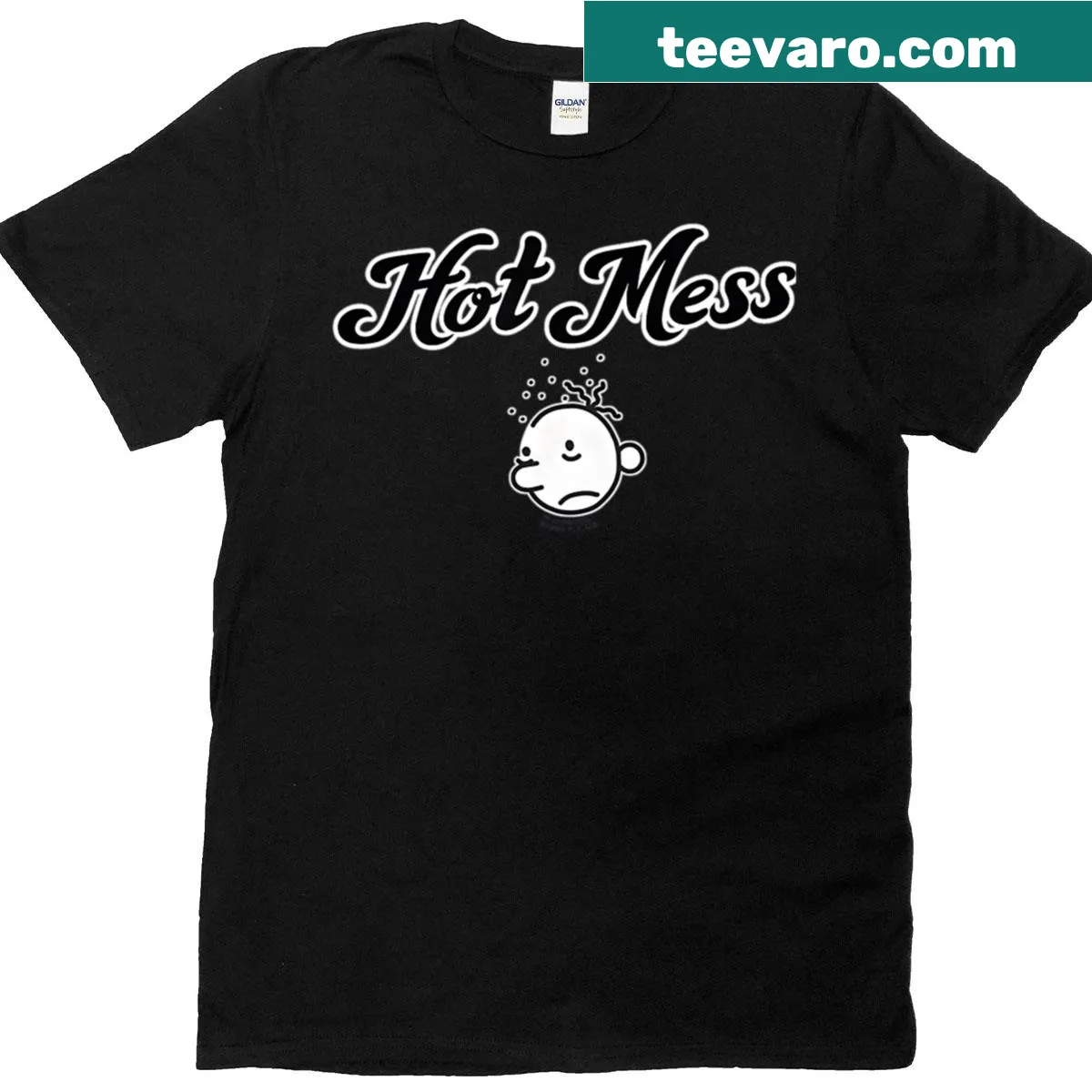 Vintage Cartoon Meme T-shirt for kids with funny logo — on a men's t-shirt