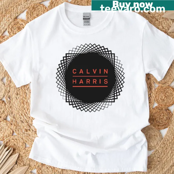Edgy typography design featuring Northern Calvin Harris text.