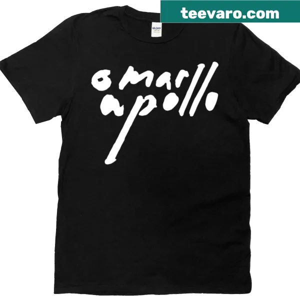 Stylish T-shirt featuring an illustration of Omar Apollo