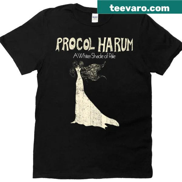 Retro t-shirt honoring Procol Harum with vintage design