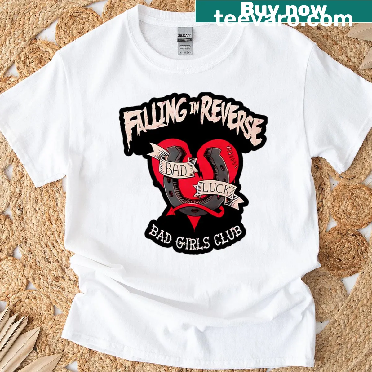 T-shirt celebrating the fusion of rock and rap from the 90s — on a men's t-shirt