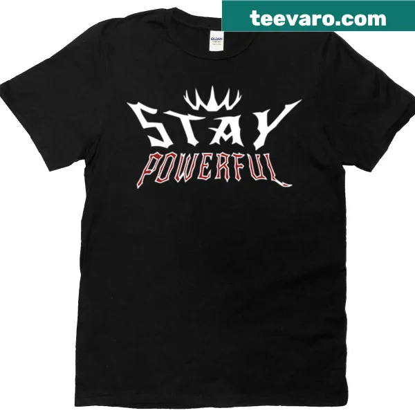 Motivational streetwear T-shirt with bold inspirational text