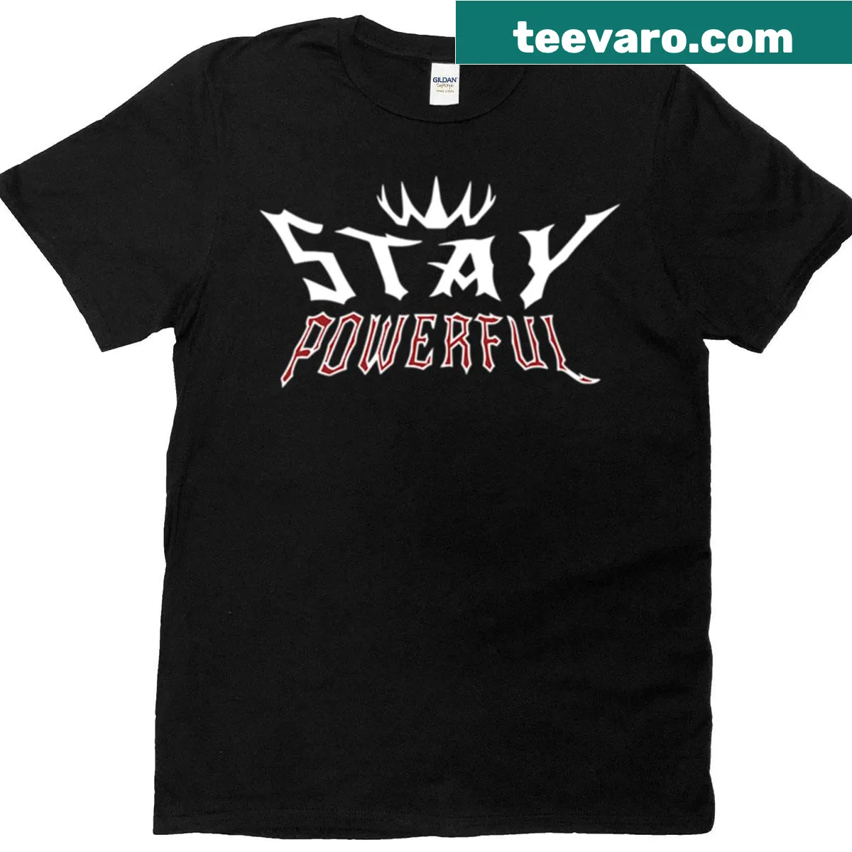Motivational streetwear T-shirt with bold inspirational text — on a men's t-shirt