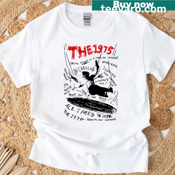 Playful t-shirt featuring music band logo design