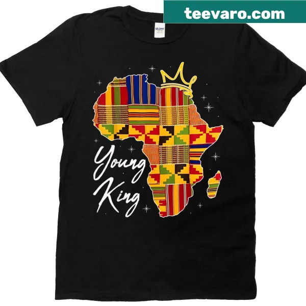African print T-shirt for boys and toddlers