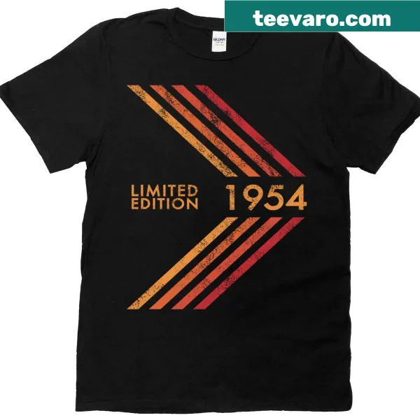 Limited edition arrow shirt celebrating 1954 birthdays