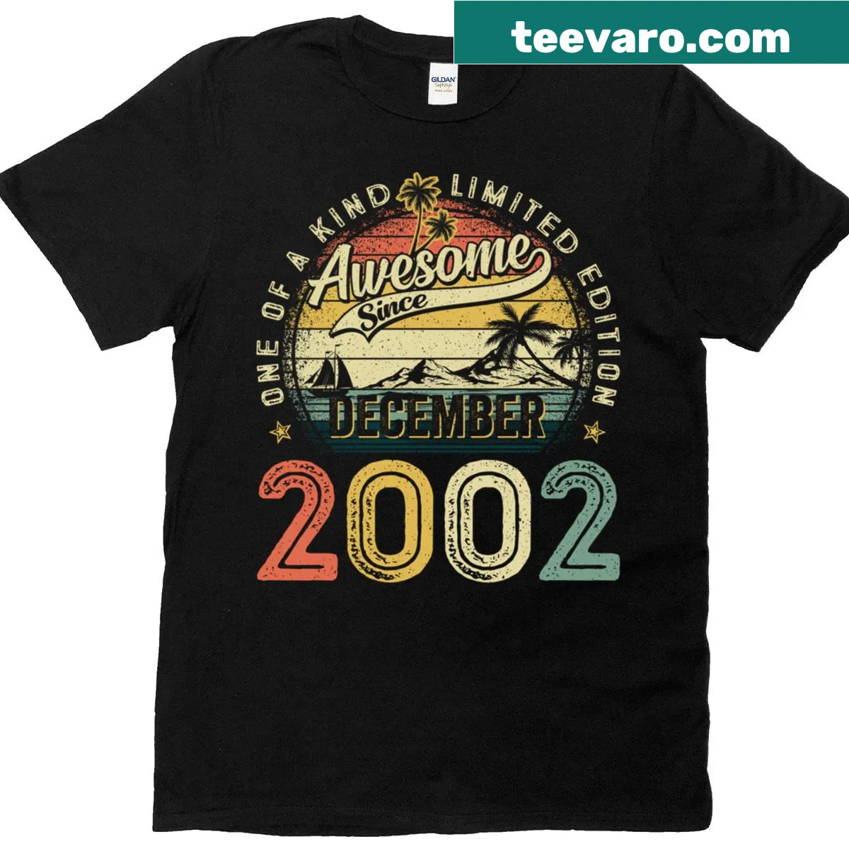 Playful birthday graphic T-shirt for 23rd birthday — on a men's t-shirt
