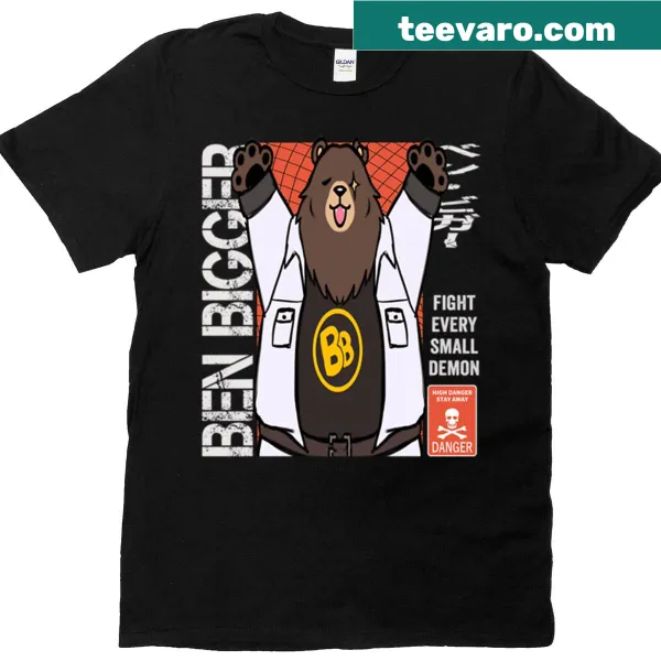 Graphic T-shirt featuring Ben Bigger from Zenless Zone Zero