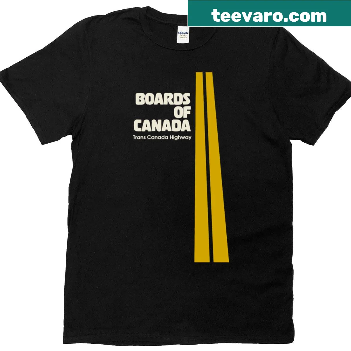 Minimalist Boc logo printed on a casual T-shirt — on a men's t-shirt
