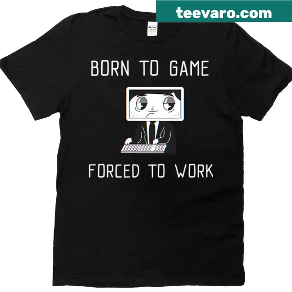 Humorous T-shirt for gamers with a playful graphic