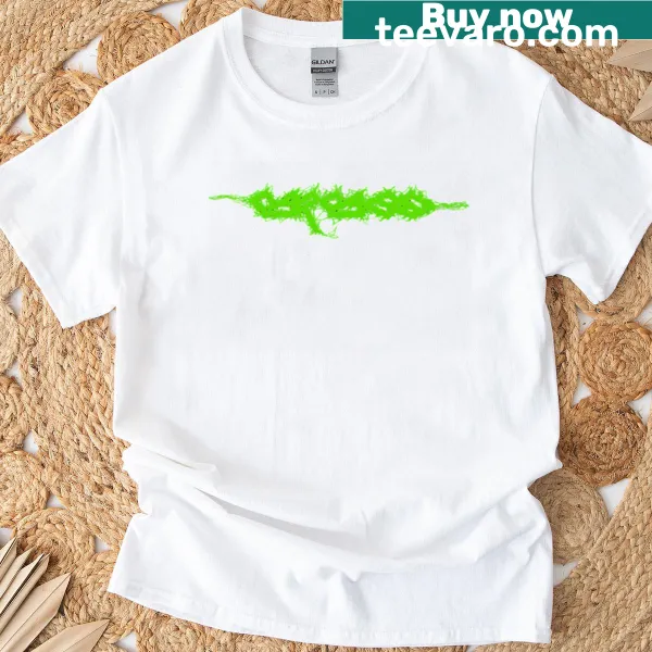 Edgy Carcass band logo on a grunge T-shirt