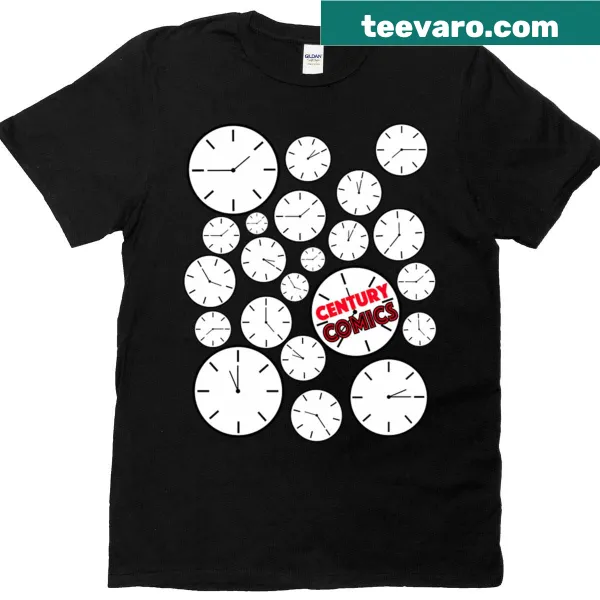 Bold Century Comics graphic logo t-shirt