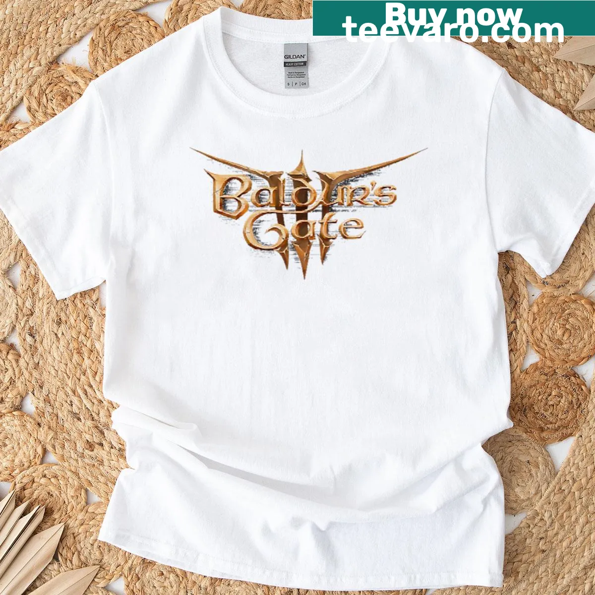 Vintage T-shirt featuring a character from retro 90s games — on a men's t-shirt