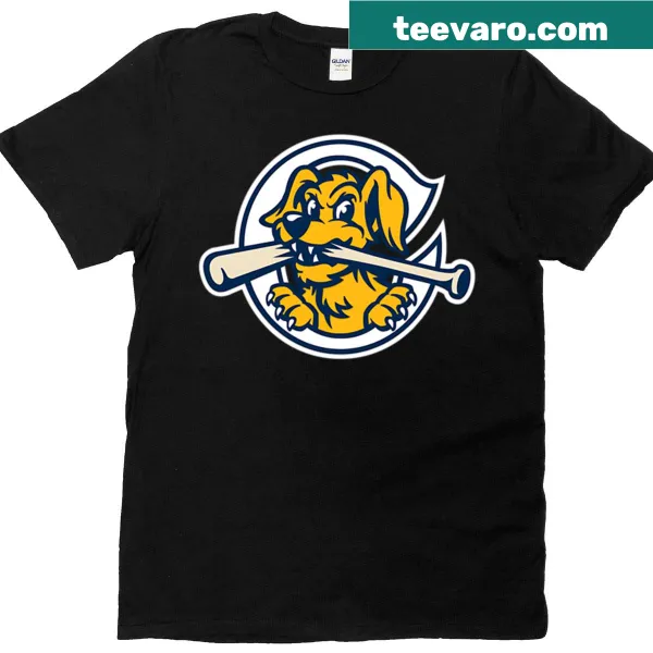 Illustrative T-shirt featuring the Charleston Riverdogs logo