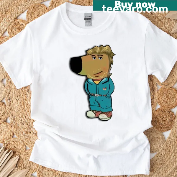 Funny Chill Curly Mouthwashing T-shirt graphic