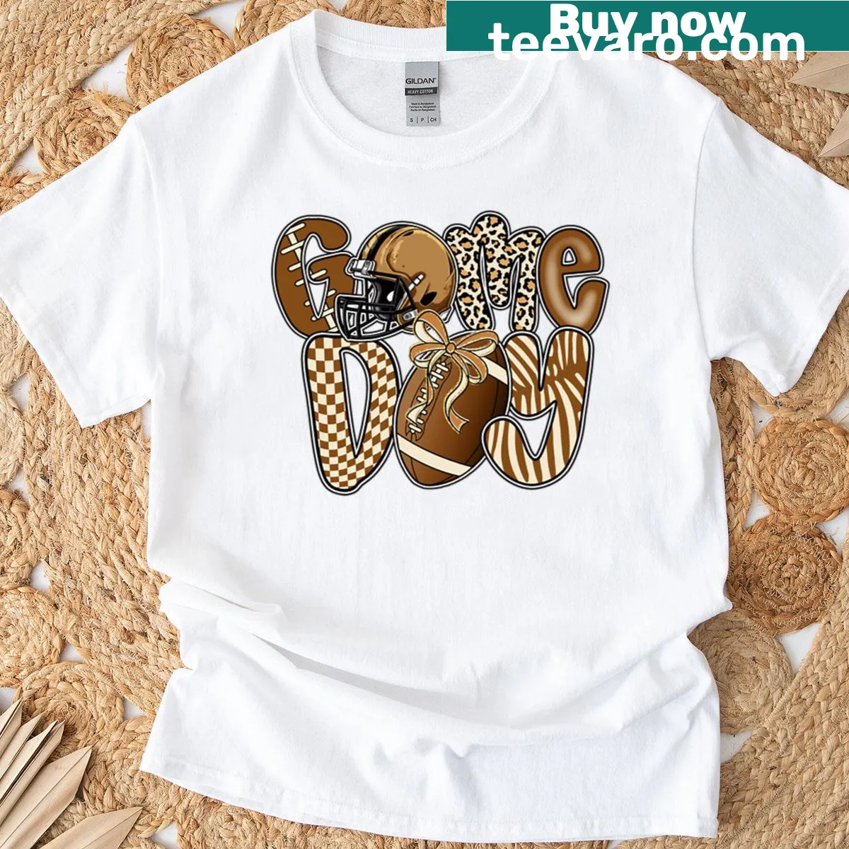 Illustrated rugby ball design for sport lovers on a T-shirt — on a men's t-shirt