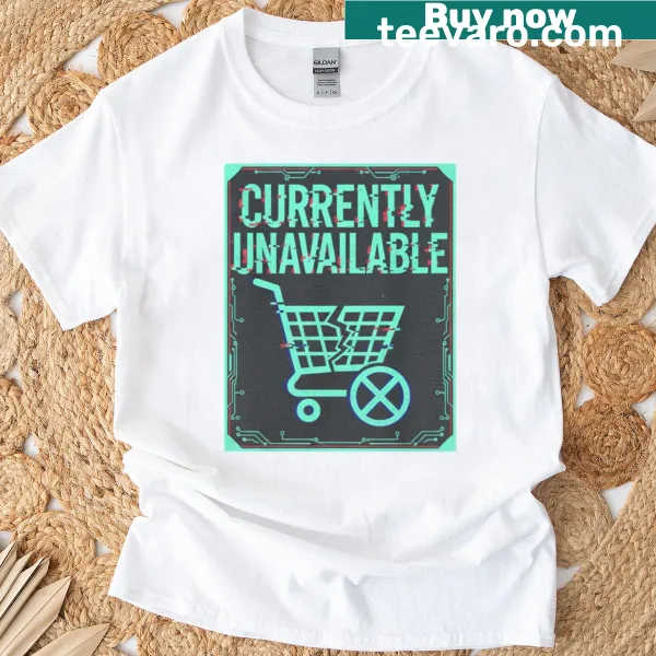 Oversized T-shirt with glitch error logo