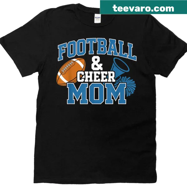 Vintage cheer mom T-shirt supporting football