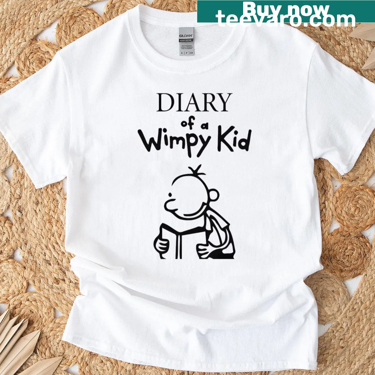 Vintage-style t-shirt featuring funny kids' meme and cartoon graphics — on a men's t-shirt