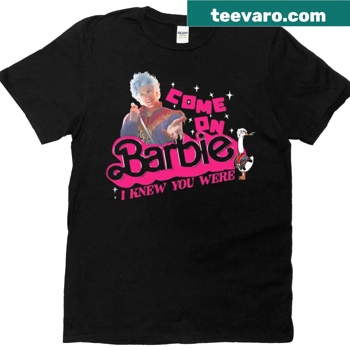 Vintage-style t-shirt featuring a nostalgic gaming character — on a men's t-shirt