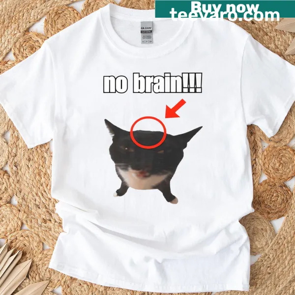 Cute t-shirt featuring a playful design inspired by popular memes