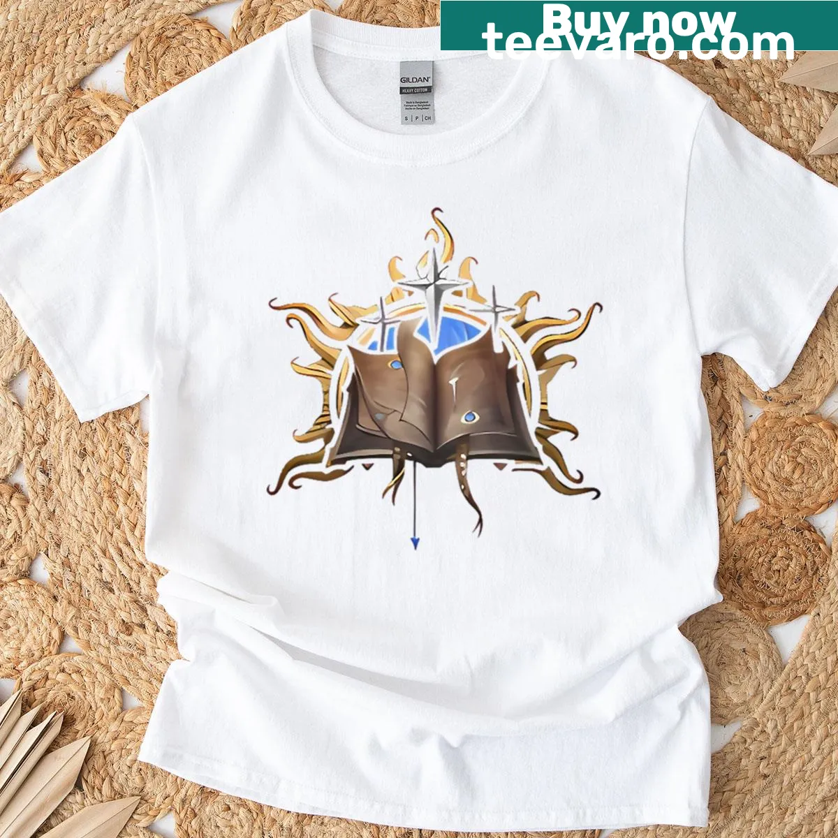 Humorous vintage-style t-shirt featuring 90s game character — on a men's t-shirt