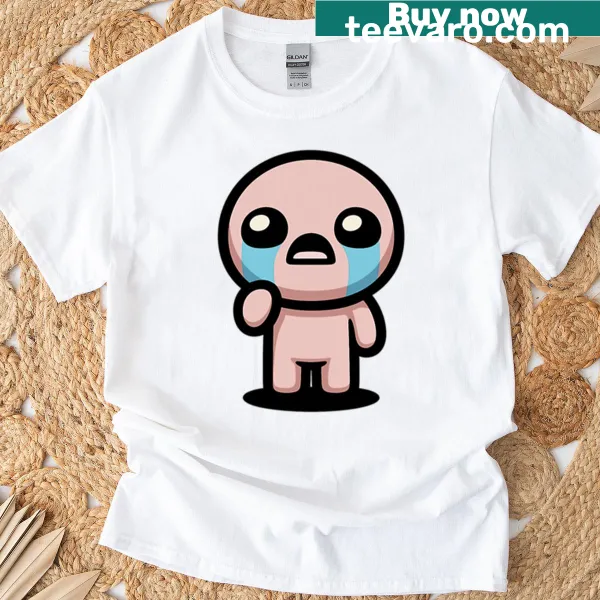 T-shirt featuring artwork inspired by The Binding of Isaac