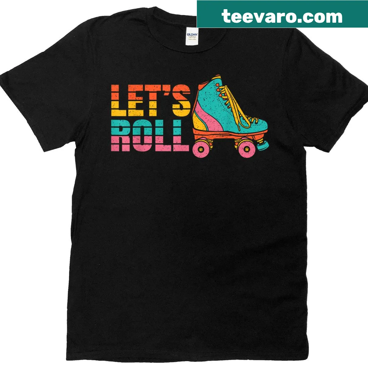Vintage-style music band logo T-shirt for fans — on a men's t-shirt