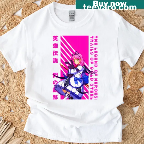 Vintage style t-shirt featuring playful manga and anime characters.