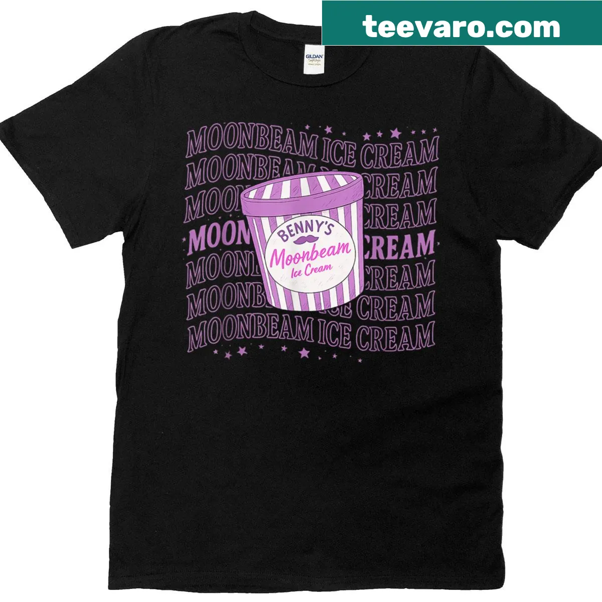 Retro ice cream lover t-shirt with playful graphics — on a men's t-shirt