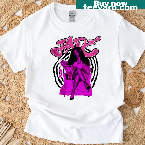 Grunge-inspired T-shirt featuring British pop musician themes