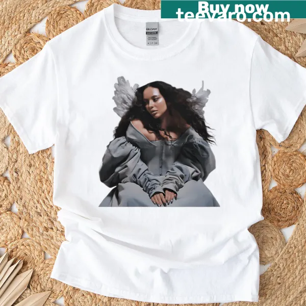 Pop-art inspired T-shirt featuring a British grunge musician graphic