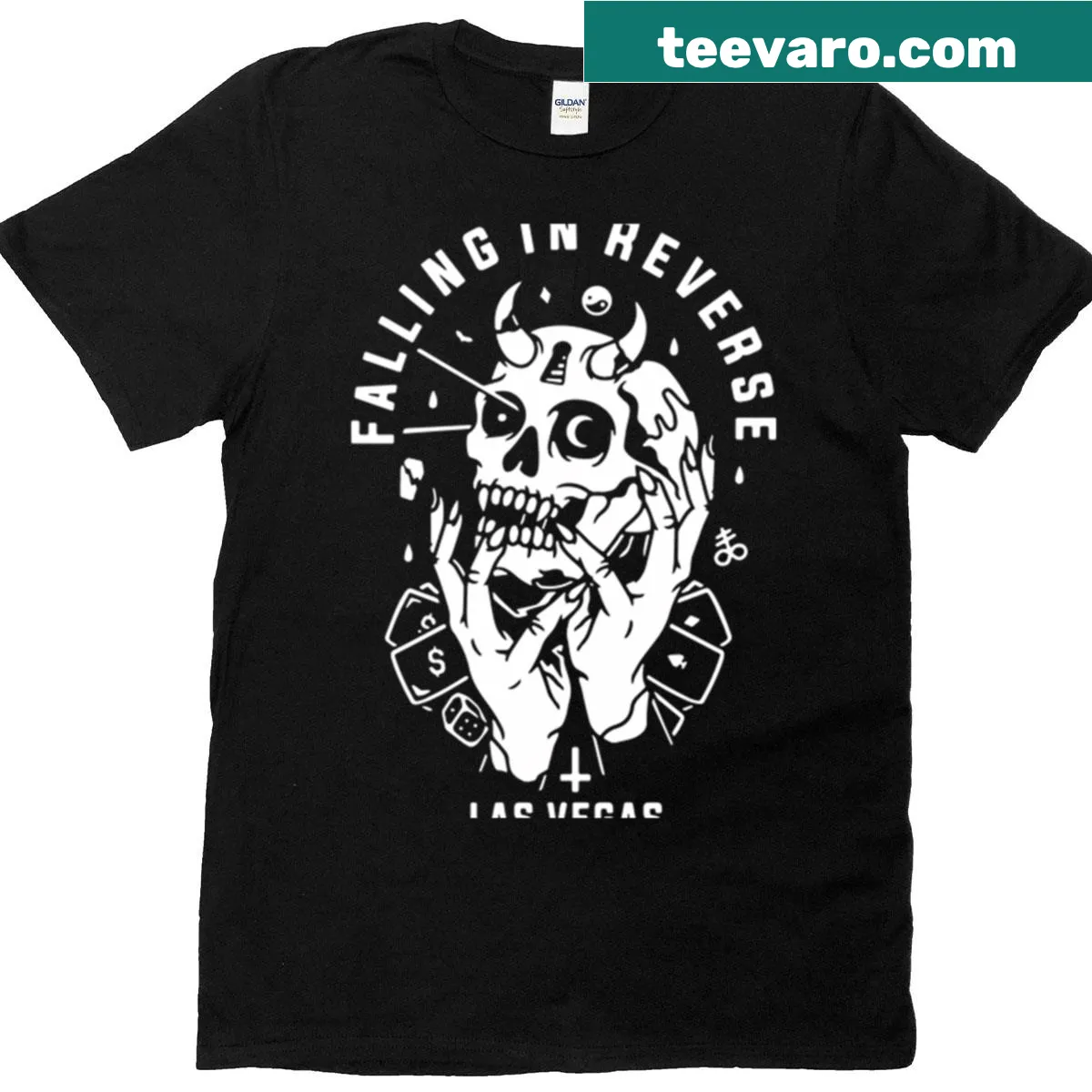Vintage 90s rap band album art design on T-shirt — on a men's t-shirt