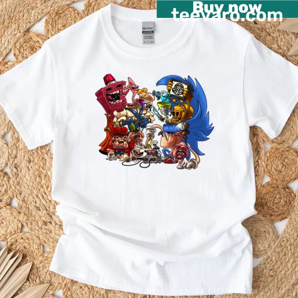 T-shirt featuring a nostalgic graphic for game night enthusiasts