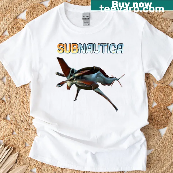 Subnautica Reaper Leviathan graphic T-shirt