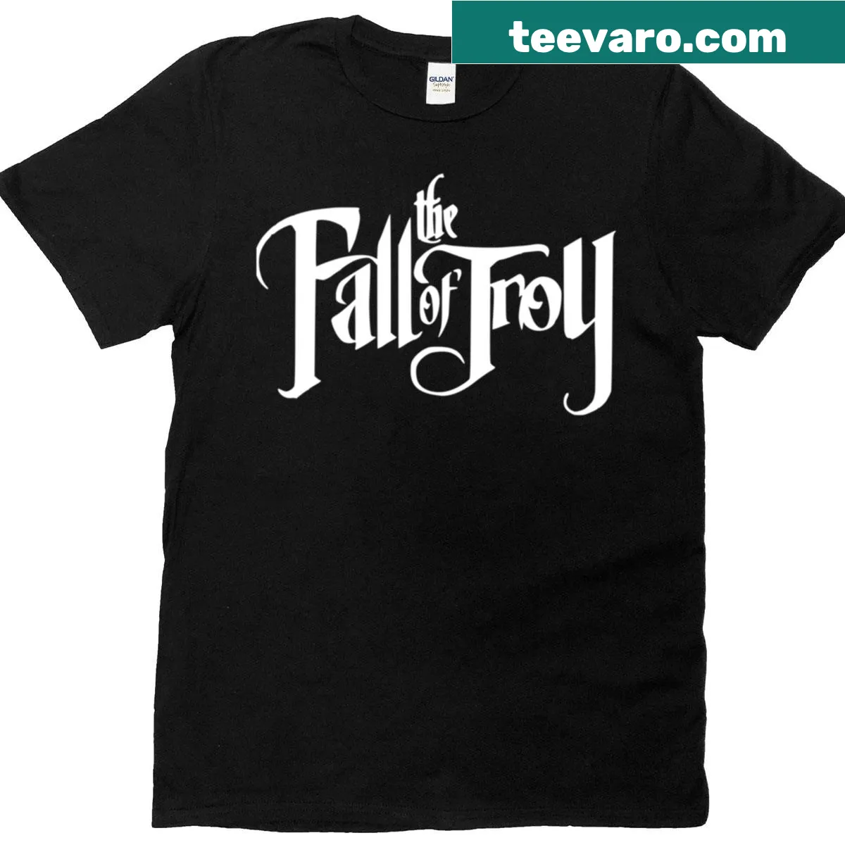 The Fall of Troy logo t-shirt featuring the band's emblem — on a men's t-shirt