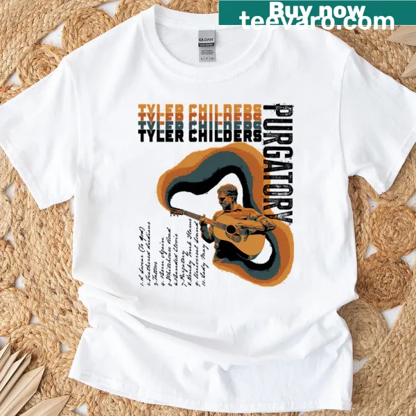 Stylish T-shirt celebrating country music singers and tours