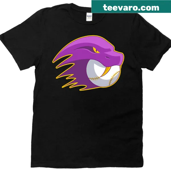 Softball T-shirt featuring the Venom logo design