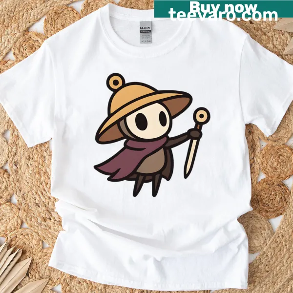 Wandering Sage Knight T-shirt featuring a knight illustration