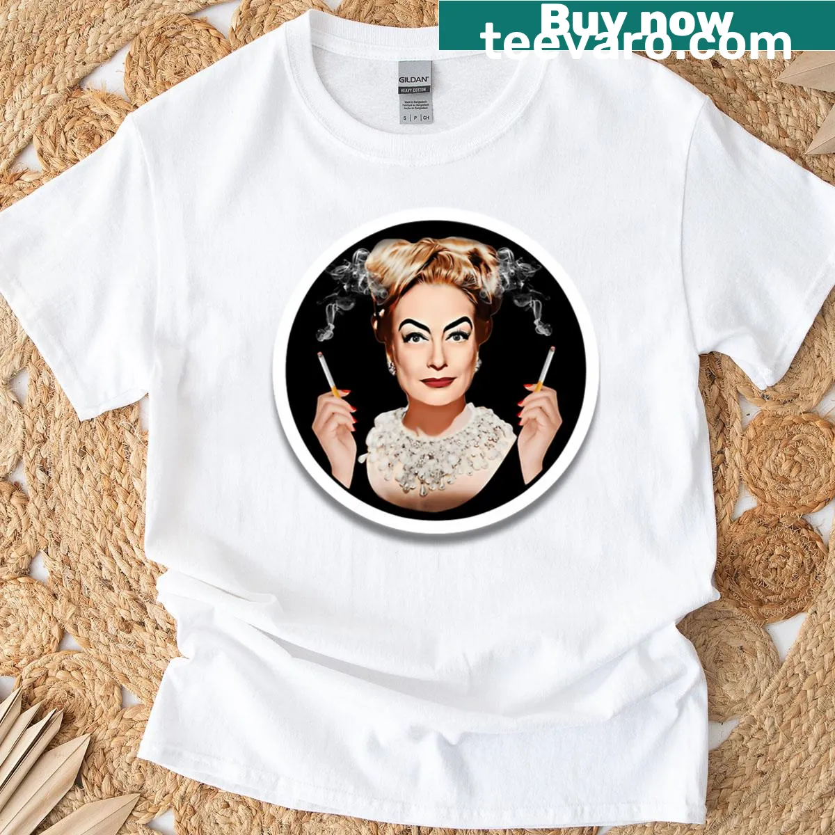 Funny T-shirt featuring playful movie graphics for women — on a men's t-shirt