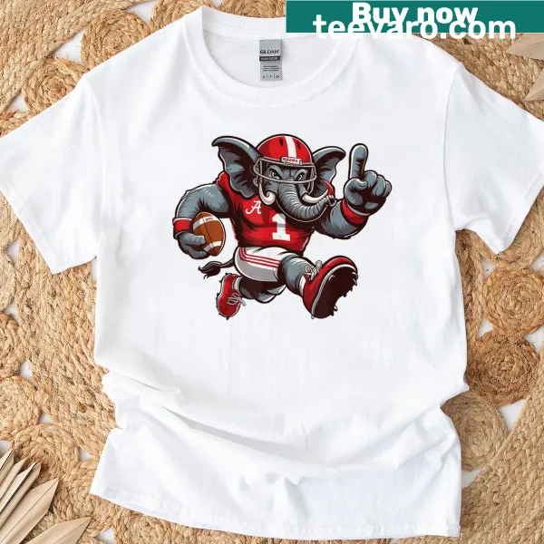 Vintage-style Alabama state graphic on t-shirt